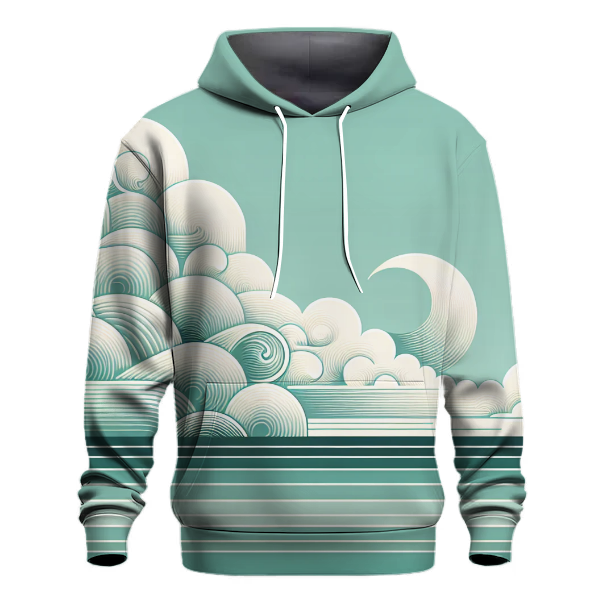 Ocean Waves Flow Hoodie