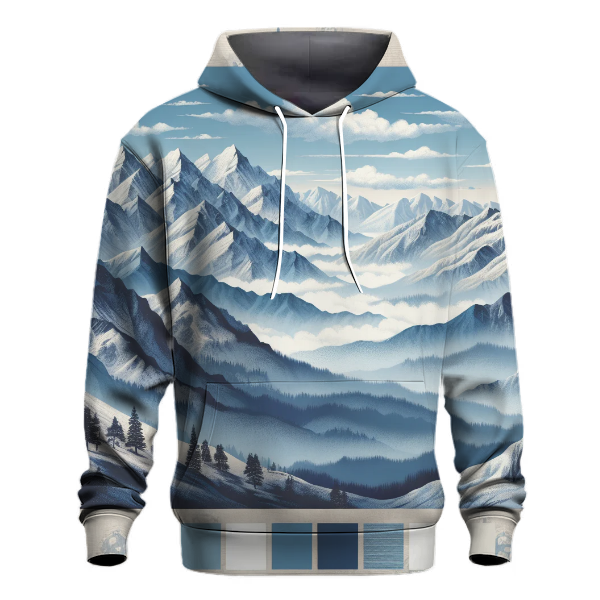 Serene Himalayan Peaks Hoodie