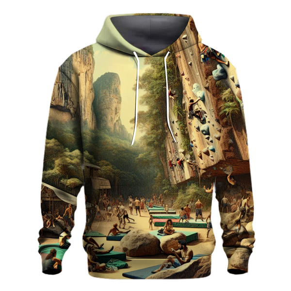 Bouldering - Climb High Hoodie
