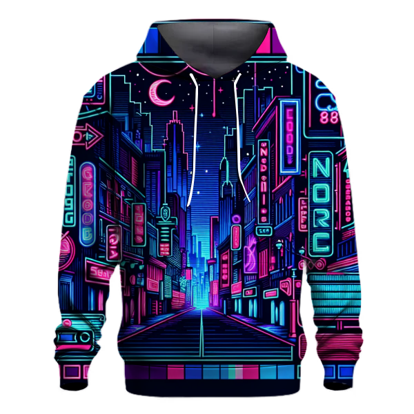 Flashback to Neon Nights Hoodie