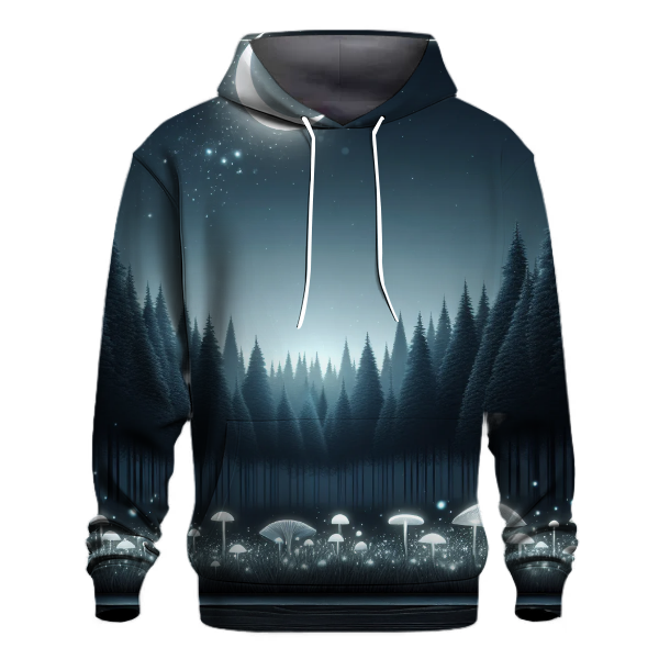 Mystical Moonlit Woods Hoodie