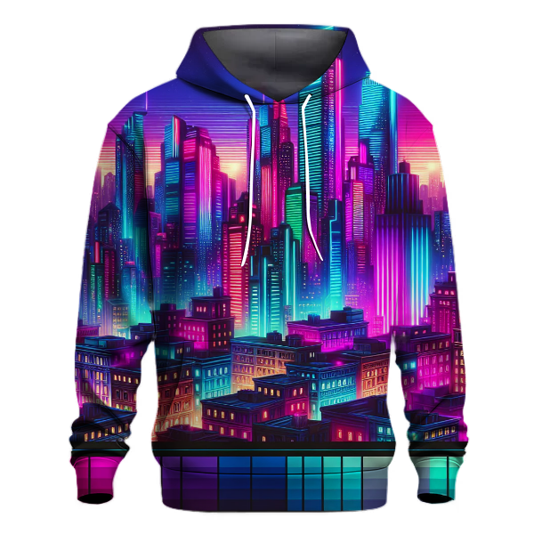 Electric Synth City Hoodie