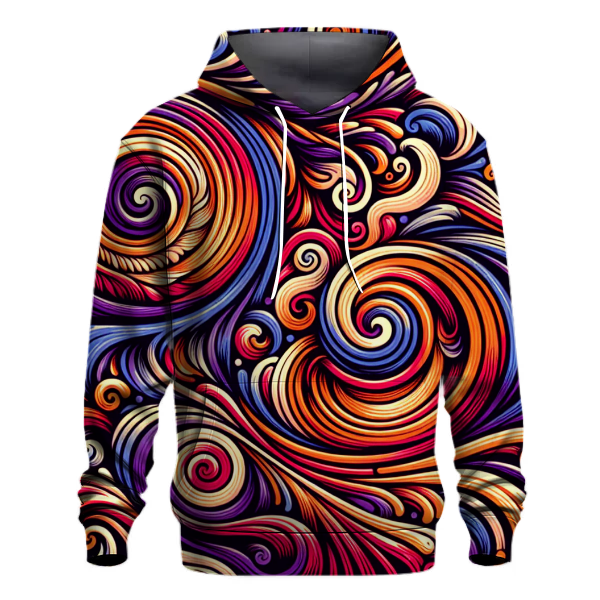Groovy Spirals Hoodie