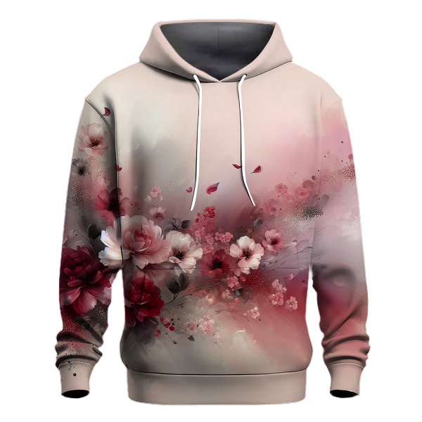 Rose Petal Rain Tie-dye Hoodie