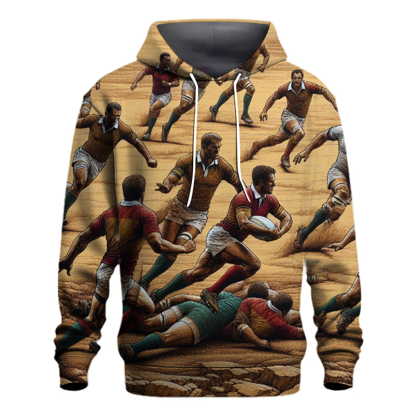 Rugby Field Rivalry Hoodie