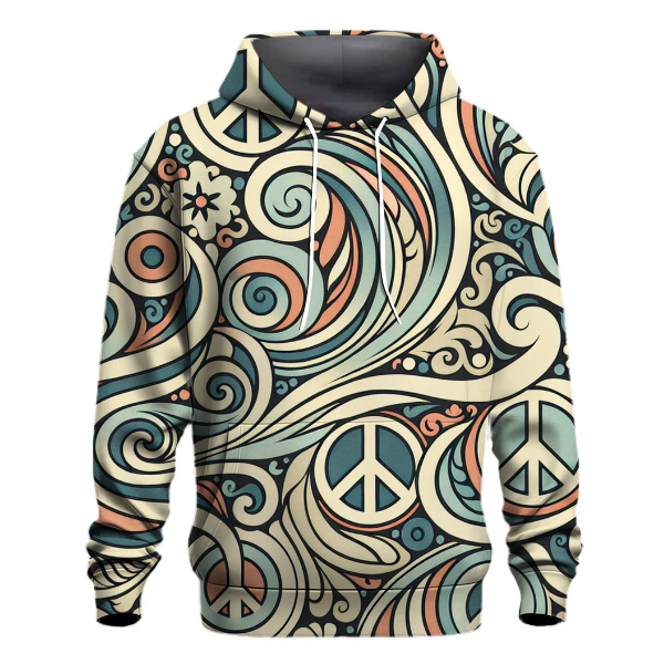 Peaceful Paisley Groove Hoodie