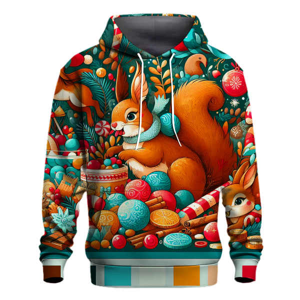 Candy Cane Critters Hoodie
