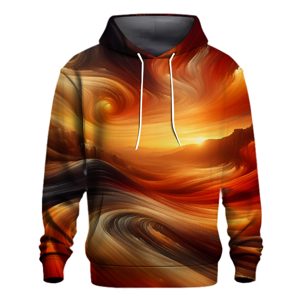 Earthy Desert Sunset Hoodie