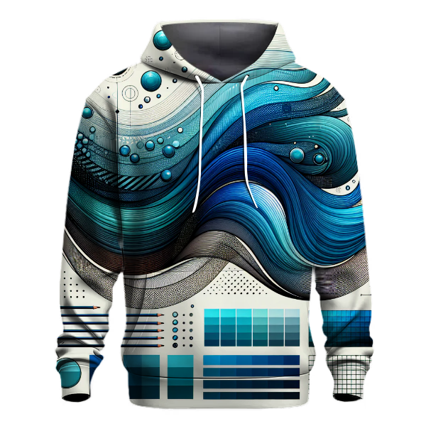 Cobalt Ocean Flow Hoodie