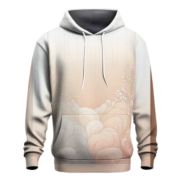 Peach Blossom Drift Hoodie