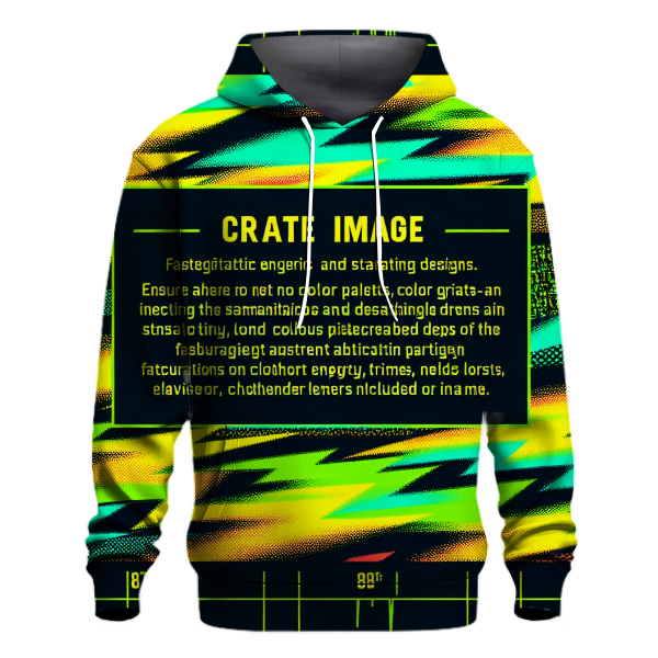 Neon Static Hoodie