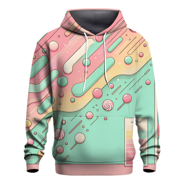 Colorful Candy Gradient Hoodie
