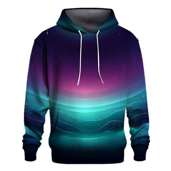 Celestial Aurora Gradient Hoodie