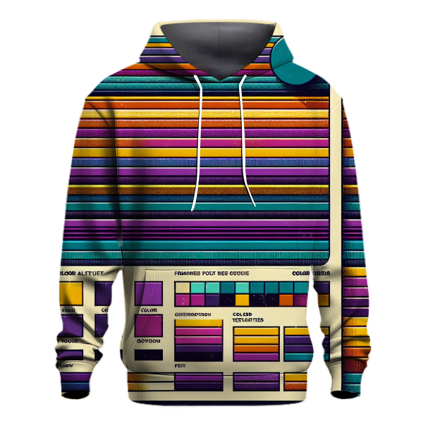 Groovy Harmony Stripes Hoodie
