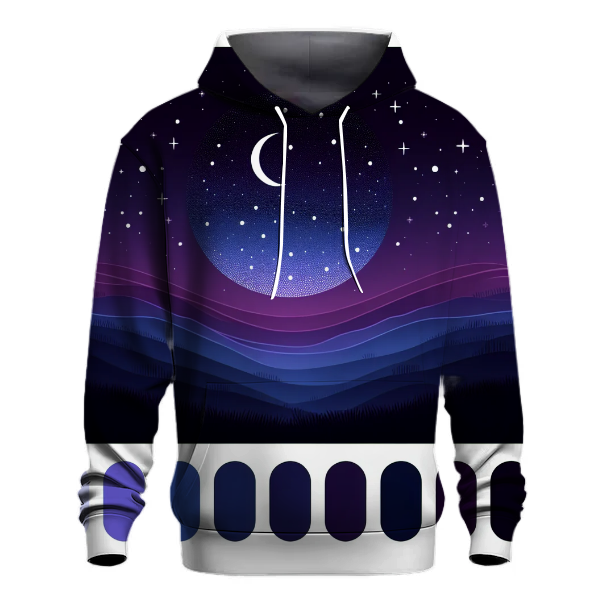 Violet Night Sky Hoodie