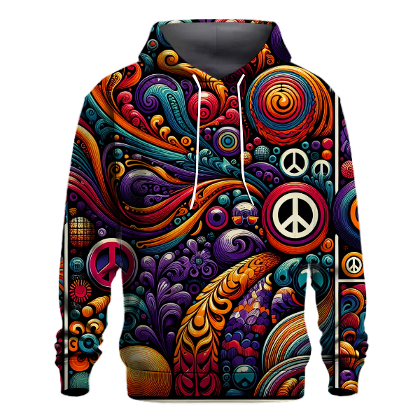 Peaceful Retro Vibes Hoodie
