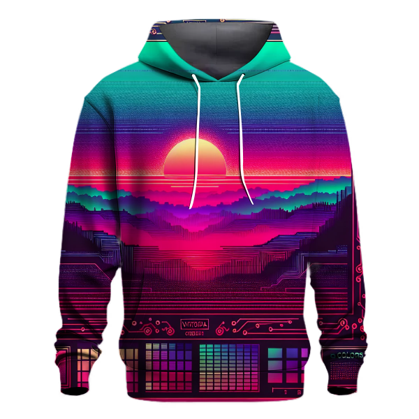 Digital Dawn Blend Hoodie