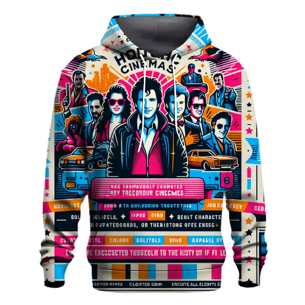 Classic Film Icons Hoodie