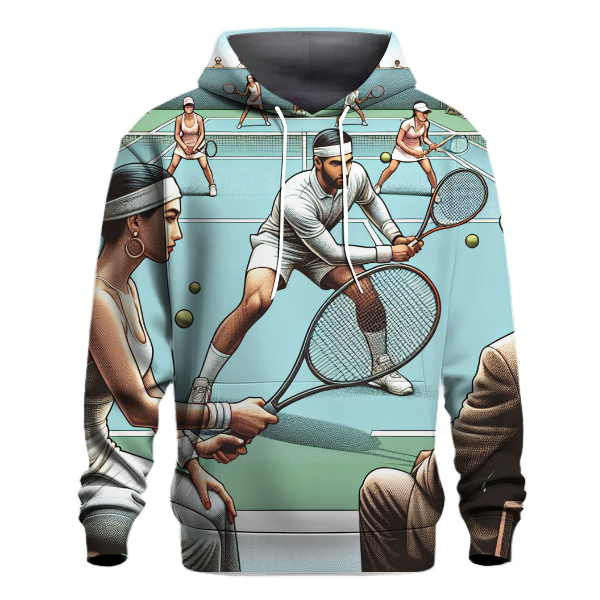 Tennis - Swing Into Action Hoodie
