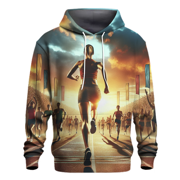 Running Marathon Challenge Hoodie