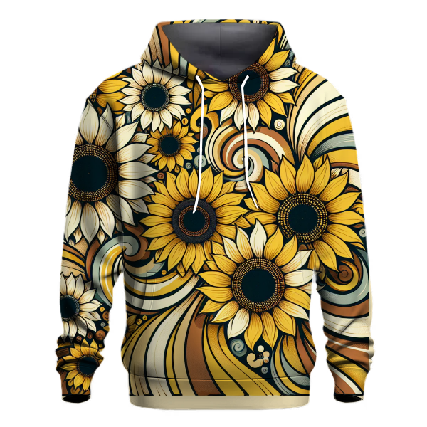 Groovy Sunflower Dreams Hoodie
