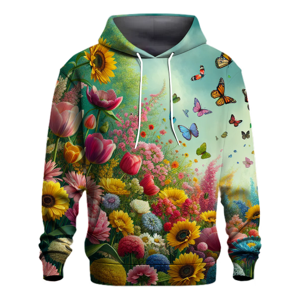 Radiant Flower Explosion Hoodie