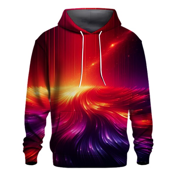 Electric Sunset Pulse Hoodie