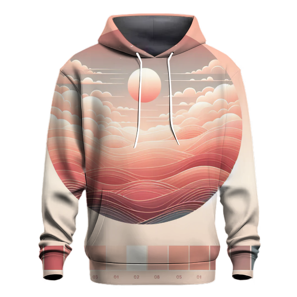Blushing Dawn Ombre Hoodie