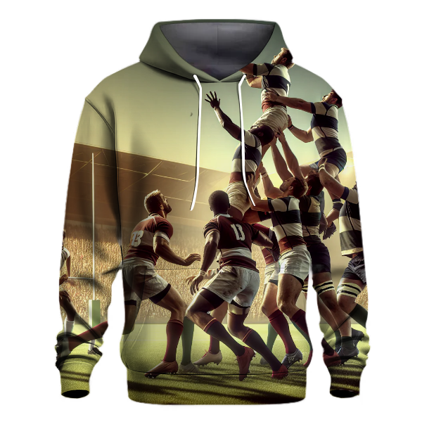 Rugby Lineout Hoodie