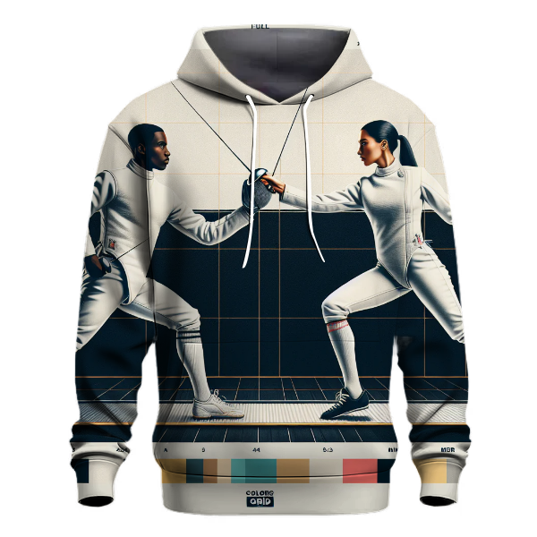 Fencing Duel Precision Hoodie