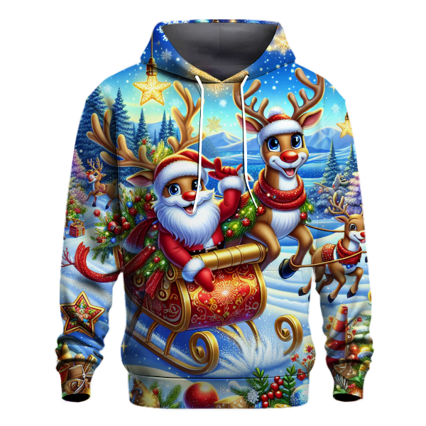 Reindeer Rides and Christmas Cheer Hoodie