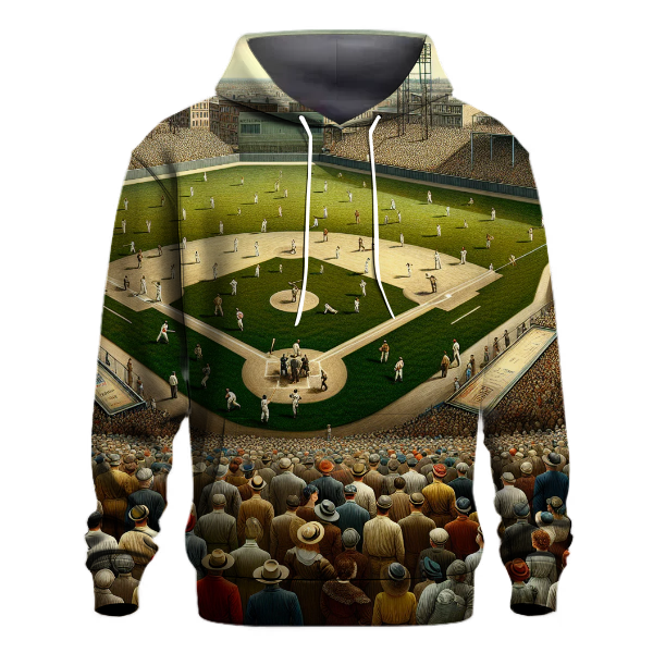 Baseball Vintage Throwback Hoodie