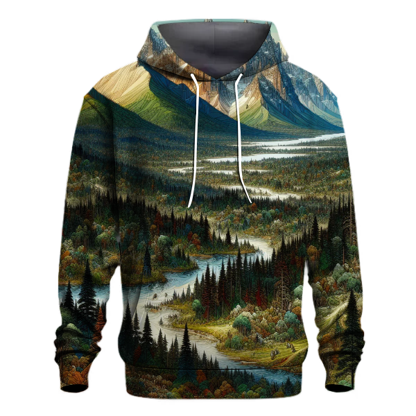 Rugged Adventure Awaits Hoodie
