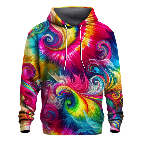Electric Summer Tie-Dye Hoodie