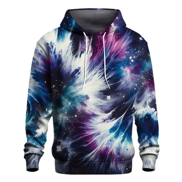 Cosmic Burst Tie-Dye Hoodie