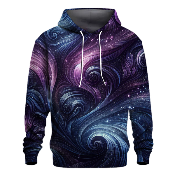 Midnight Aurora Tie-Dye Hoodie