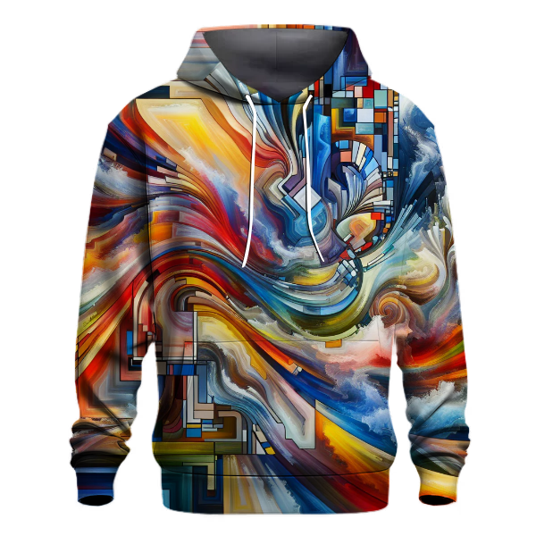 Abstract Vibes Hoodie