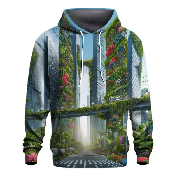 Whimsical Urban Jungle Hoodie