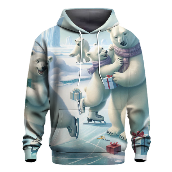 Polar Bear Christmas Capers Hoodie
