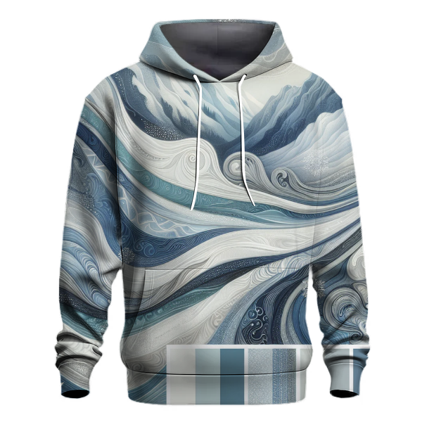 Ethereal Ice Flows Hoodie
