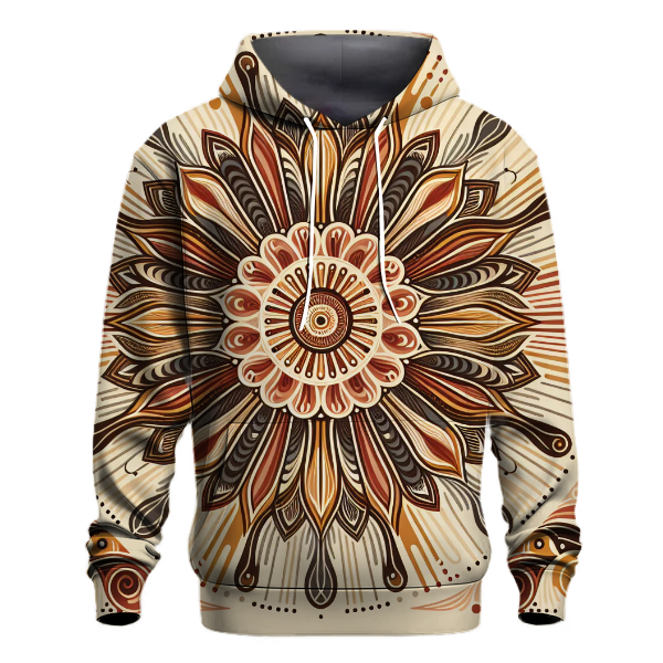 Boho Sunburst Delight Hoodie