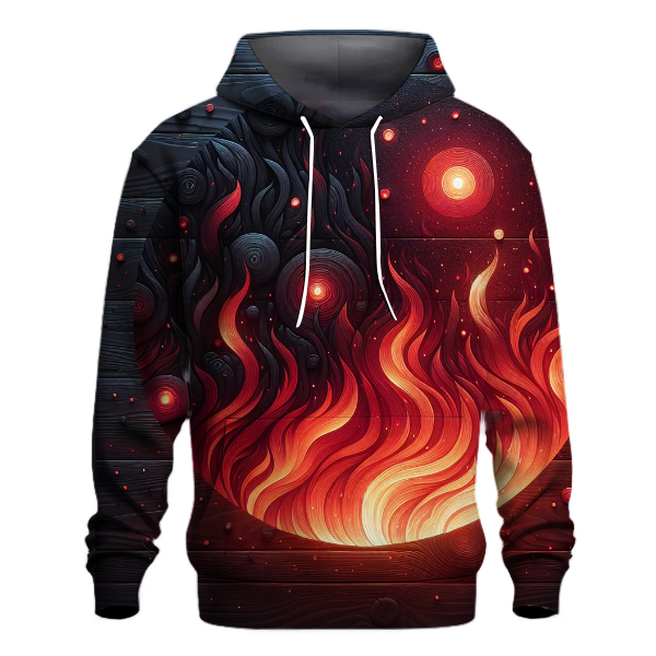 Firelight Ember Gradient Hoodie