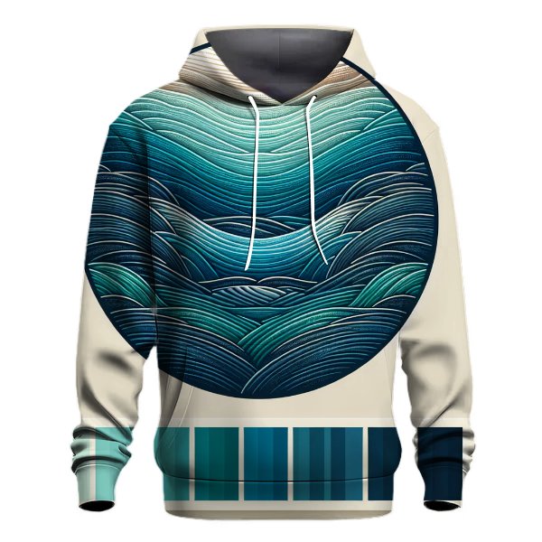 Serene Ocean Gradient Hoodie