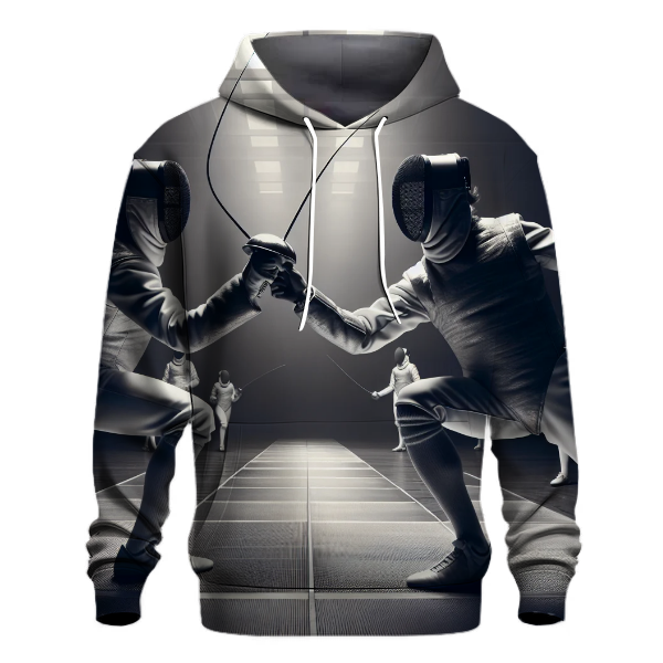 Fencing Duels Elegance Hoodie