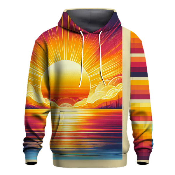 Solar Horizon Gradient Hoodie
