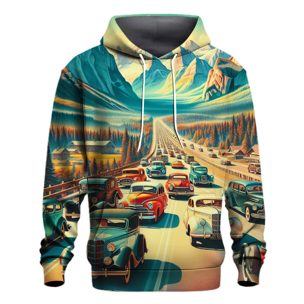 Charming Vintage Road Trip Hoodie