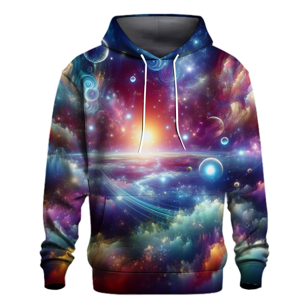 Cosmic Neon Hoodie