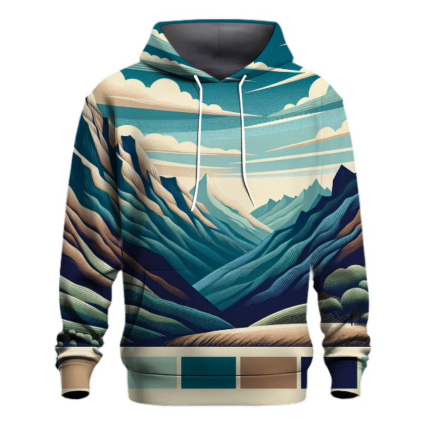Mystical Mountain Landscapes Hoodie