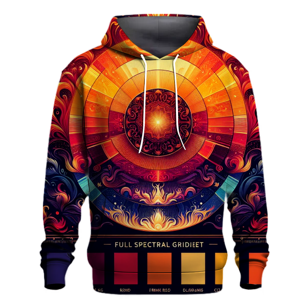 Amber Sunset Embers Hoodie