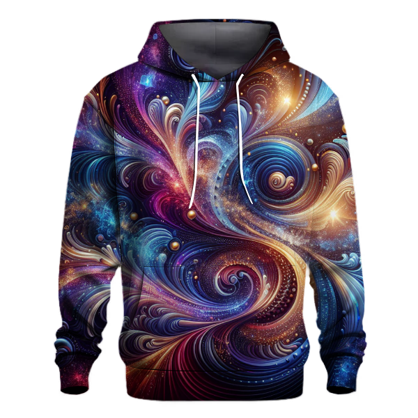 Electric Galaxy Swirl Hoodie